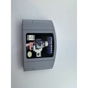 Star Wars: Shadows of the Empire Nintendo 64, 1996 Cleaned Tested Authentic N64